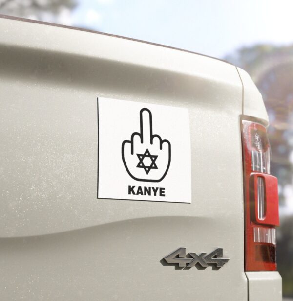 Fuck Kanye Car Magnets