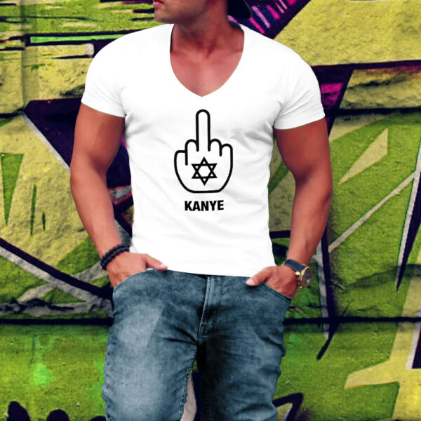 Fuck Kanye Middle Finger Kanye West T-Shirt