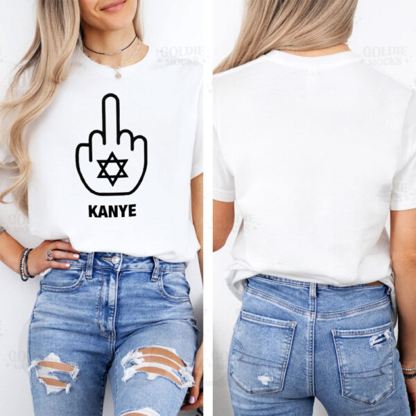 Fuck Kanye Middle Finger Kanye West T-Shirt