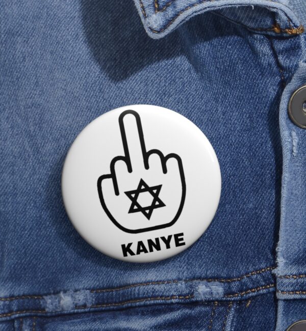 Fuck Kanye Pin Buttons