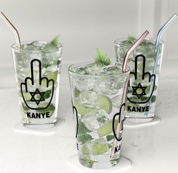 Fuck Kanye Pint Glass