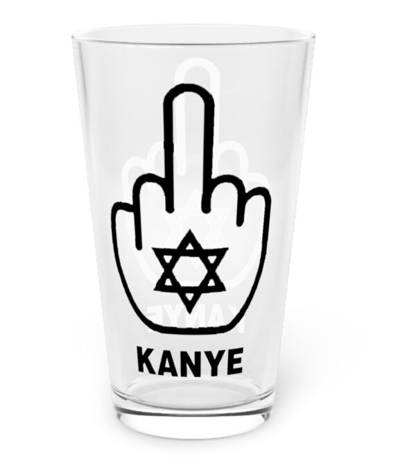 Fuck Kanye Pint Glass