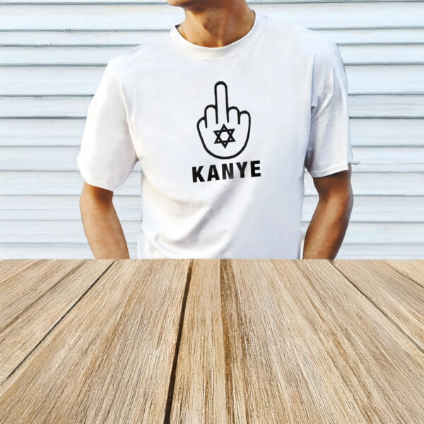 Kanye Middle Finger Fuck Kanye Shirt