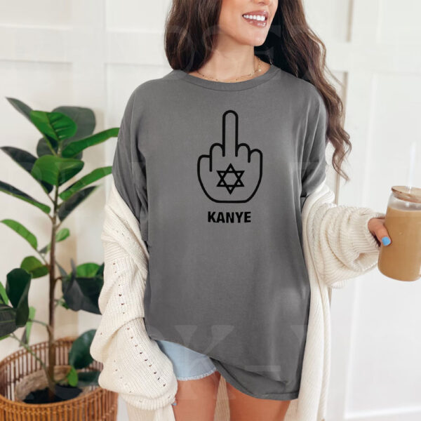 Kanye Middle Finger Fuck Kanye T-Shirt