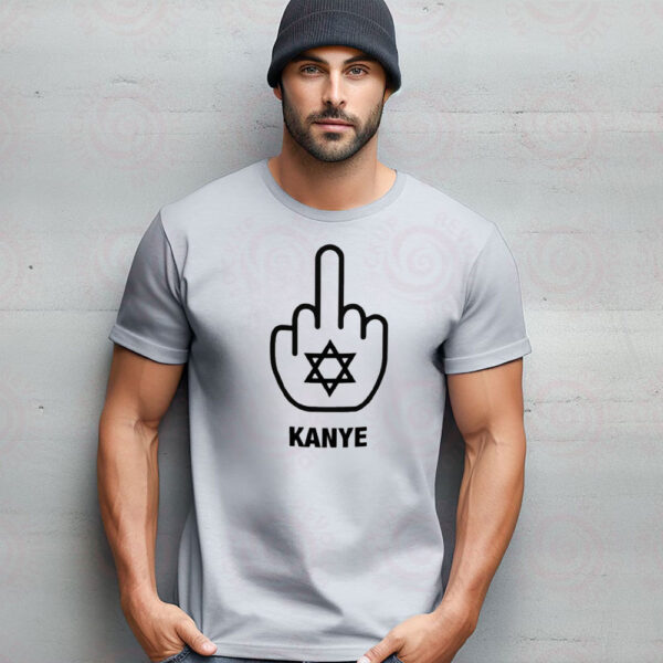 Kanye Middle Finger Fuck Kanye T-Shirt