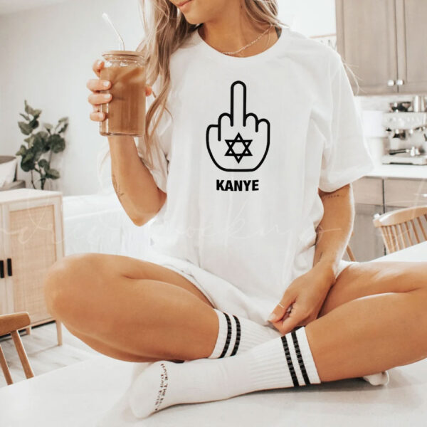 Kanye Middle Finger Fuck Kanye T-Shirt