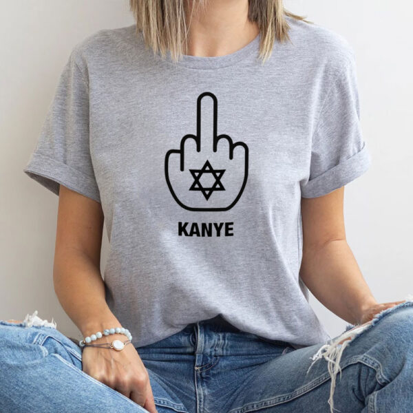 Kanye Middle Finger Fuck Kanye T-Shirt