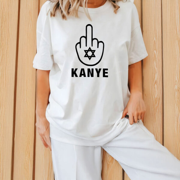 Kanye Middle Finger Star of David F Kanye Shirt