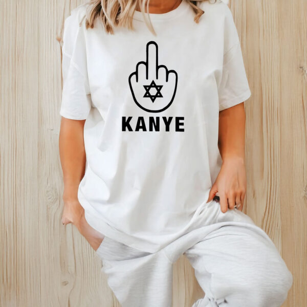 Kanye Middle Finger Star of David F Kanye Shirt