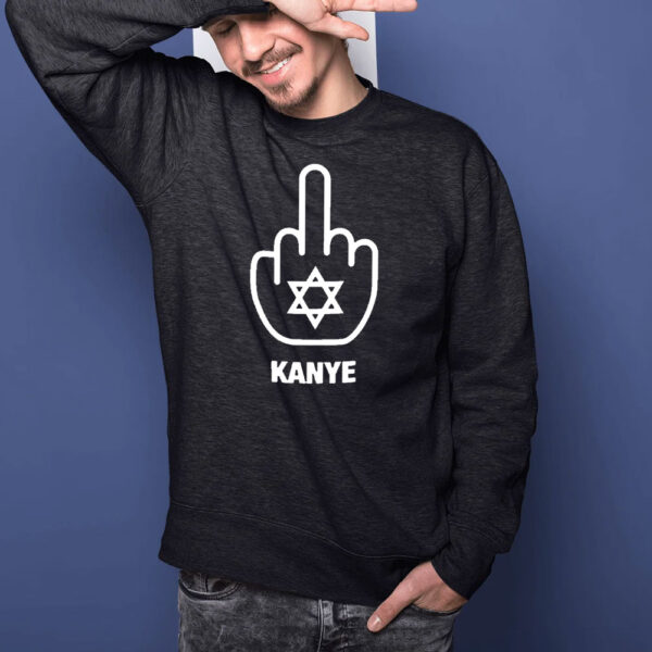 The Original Middle Finger Kanye Crewneck Sweatshirt